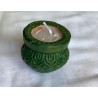 Wax Terracotta Matki Diya | Diva| Diya for Deepavali Puja Pack of 2