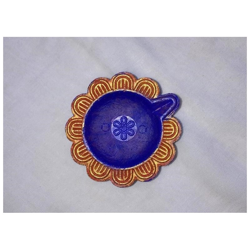 Terracotta Diwali Diya | Diva| Diya for Deepavali Puja Pack of 4