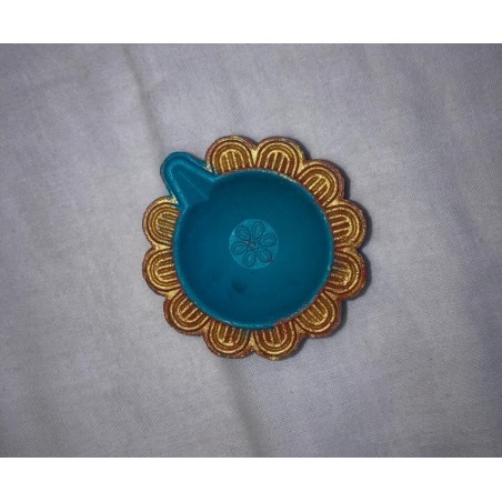 Terracotta Diwali Diya | Diva| Diya for Deepavali Puja Pack of 4